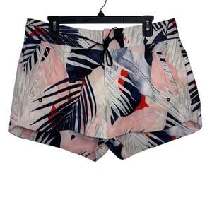 Athleta Hudson Board Tropical Print Shorts